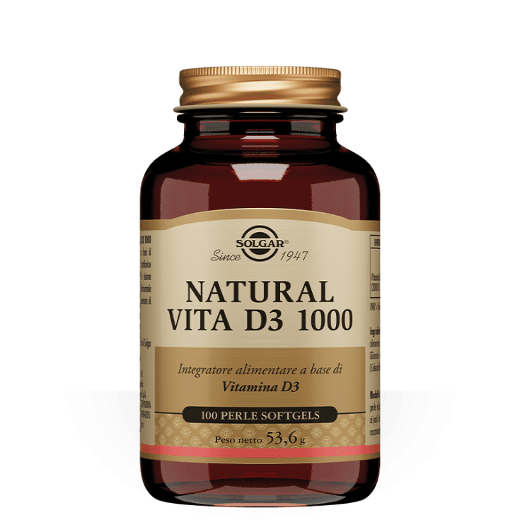 NATURAL VITA D3 1000 100PRL
