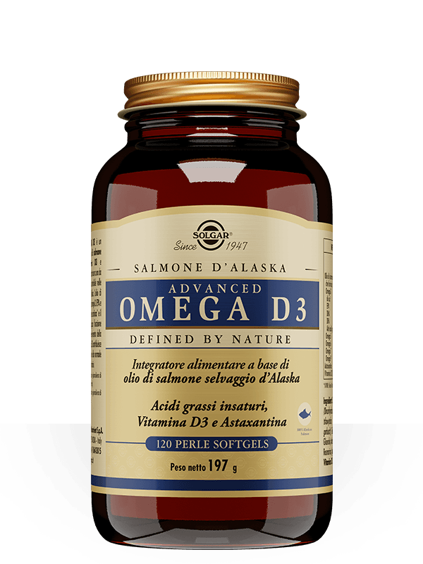 Advanced Omega D3 – 120 Perlen Solgar