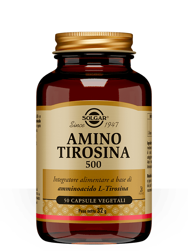 Amino Tirosina 500 – 50 Kapseln
