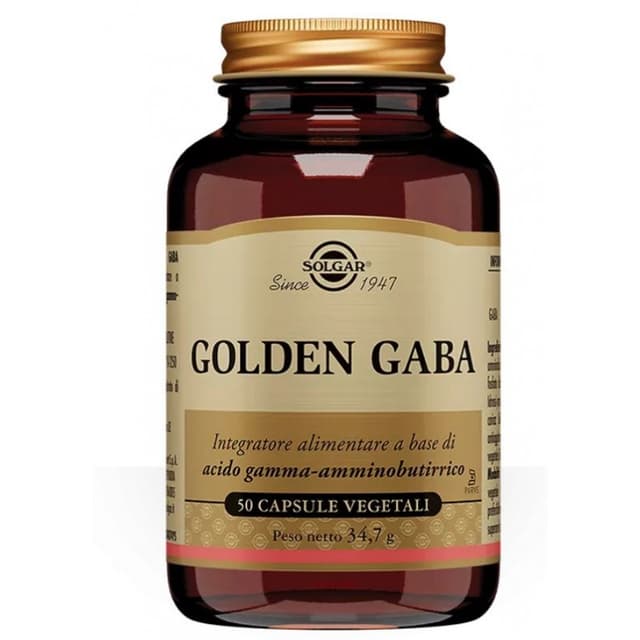 Solgar Golden Gaba – 50 vegetarische Kapseln