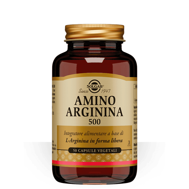 Amino Arginina 500 – 50 pflanzliche Kapseln