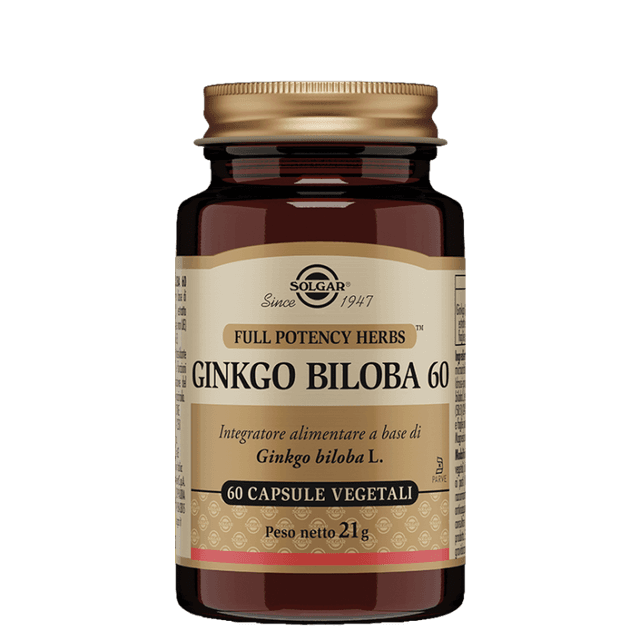 Ginkgo Biloba 60 – 60 vegane Kapseln