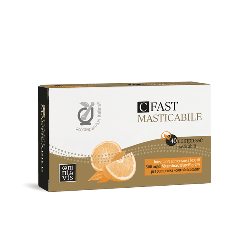 C Fast Kautabletten – 40 Tabletten mit PUREWAY-C