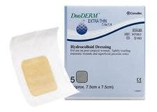 DuoDERM EX S – Wundauflagen 7,5×7,5 cm, 10 Stück