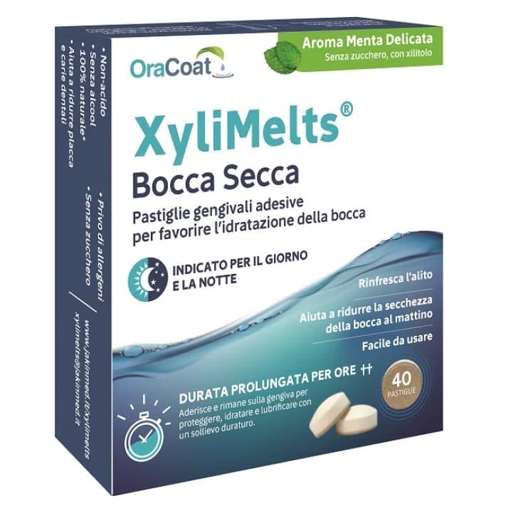 Xylimelts – 40 Pastillen Minze
