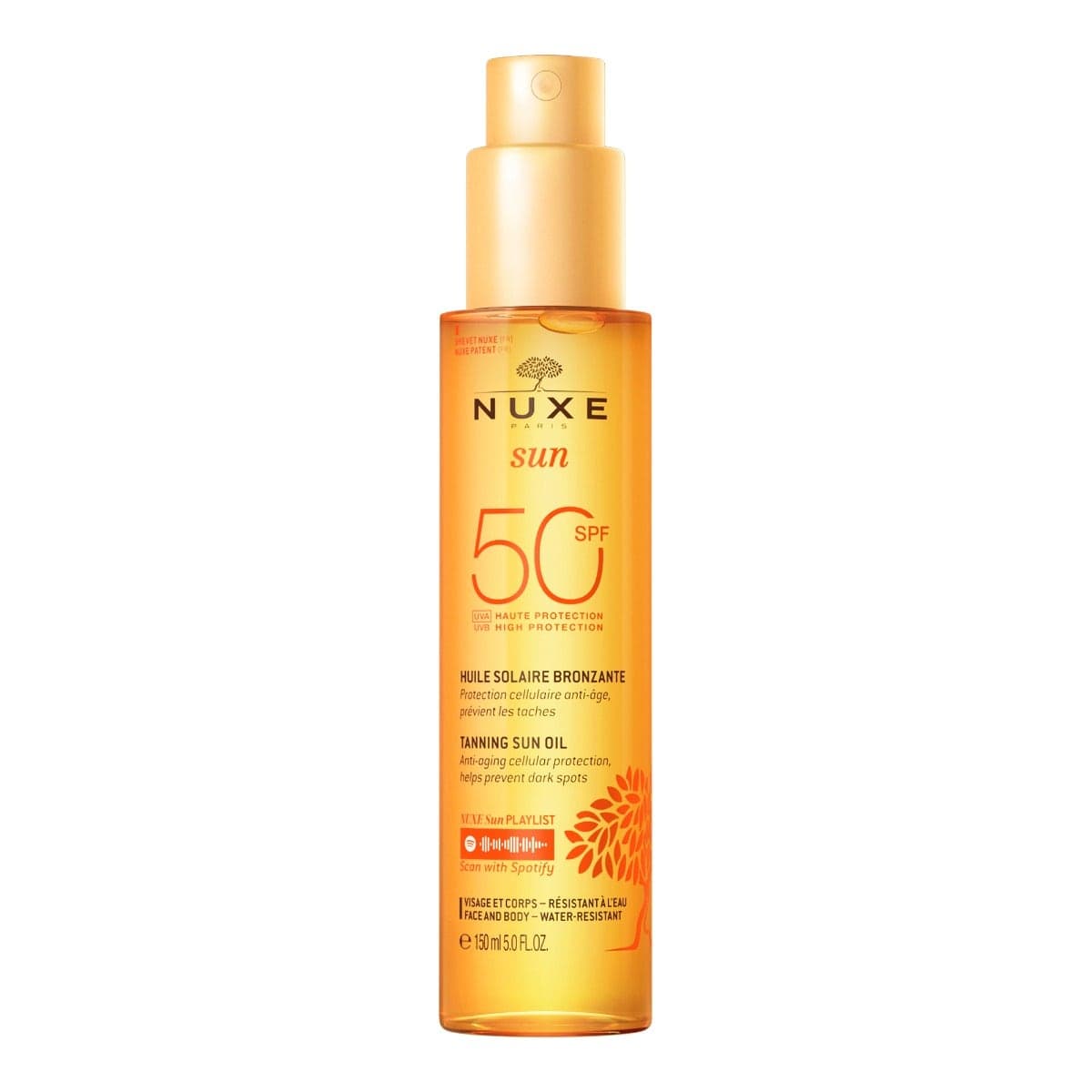 NUXE SUN Gesichtsöl Vitamin C LSF 50 – Flasche