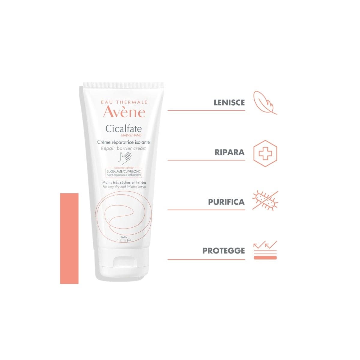 Cicalfate Crème Mains – 100 ml
