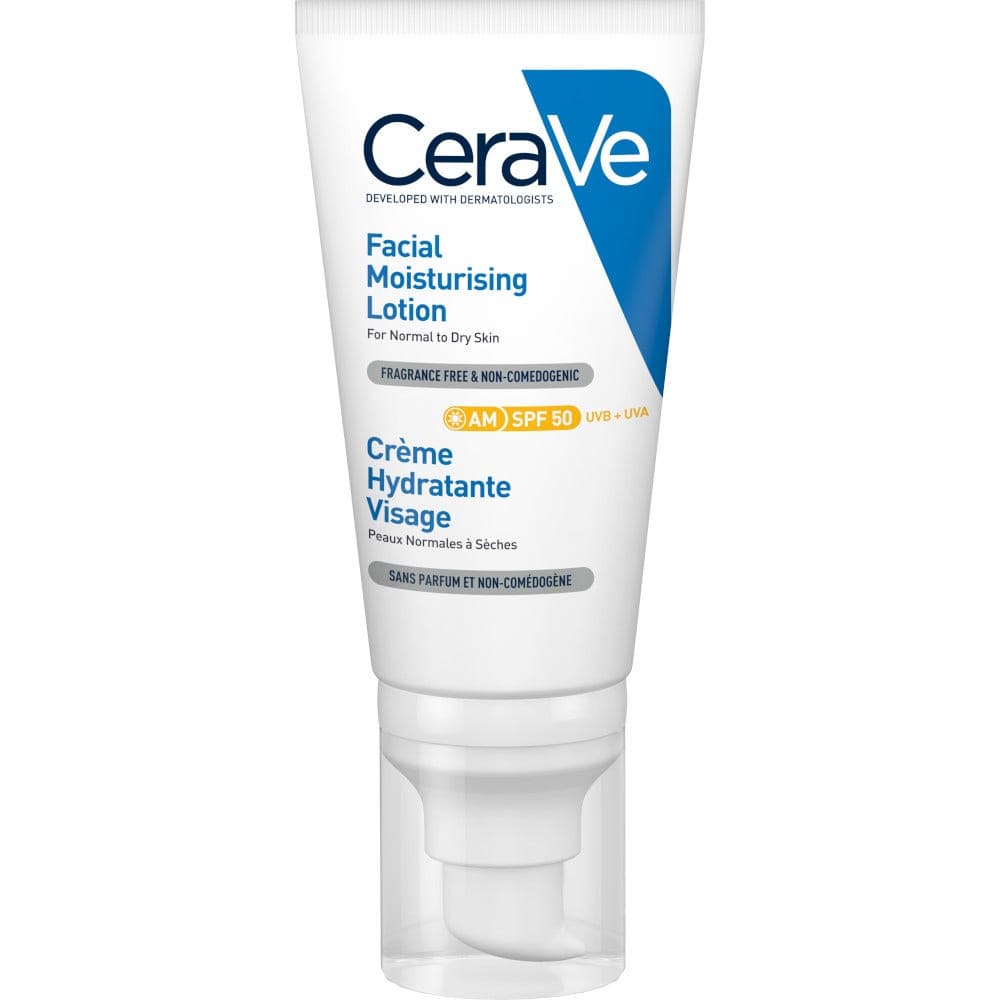 CeraVe Gesichtscreme LSF 50 – feuchtigkeitsspendend