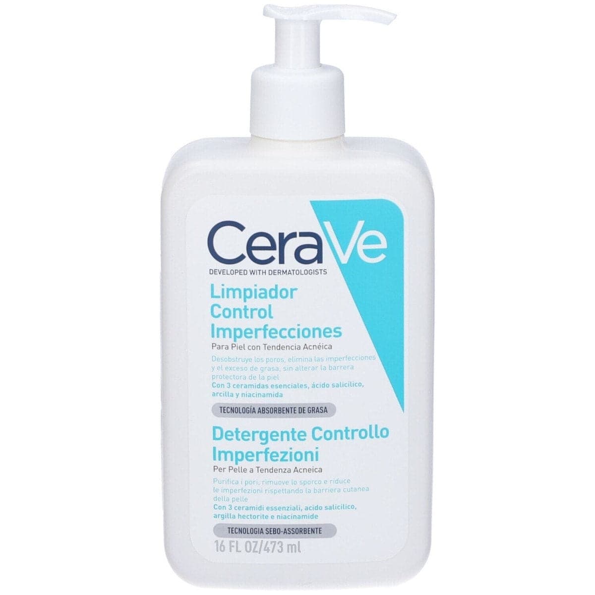 CeraVe Foaming Cleanser – 473 ml