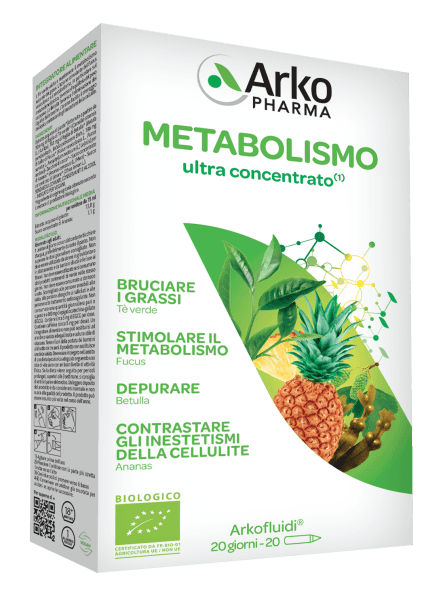 Arkofluidi US Metabolis Bio – 20 Beutel