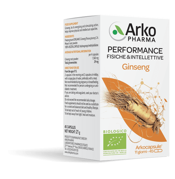 Arkocapsule Ginseng Bio – 45 Kapseln