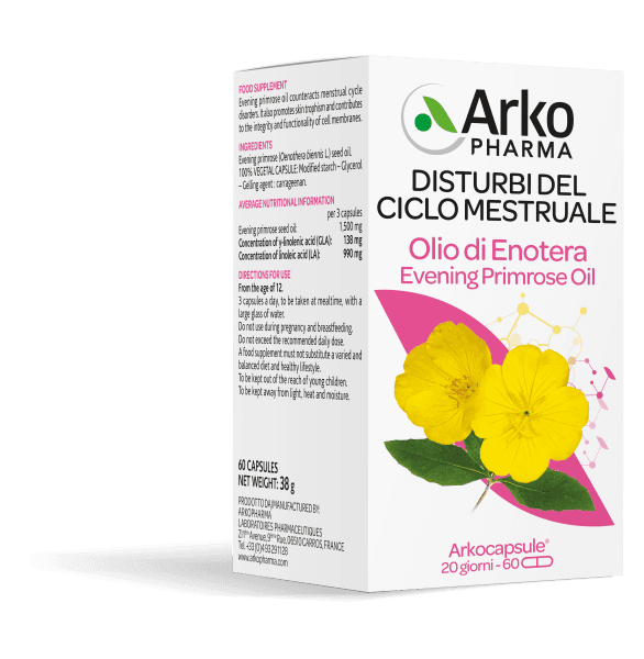 Arkocapsule Nachtkerzenöl Bio – 60 Kapseln