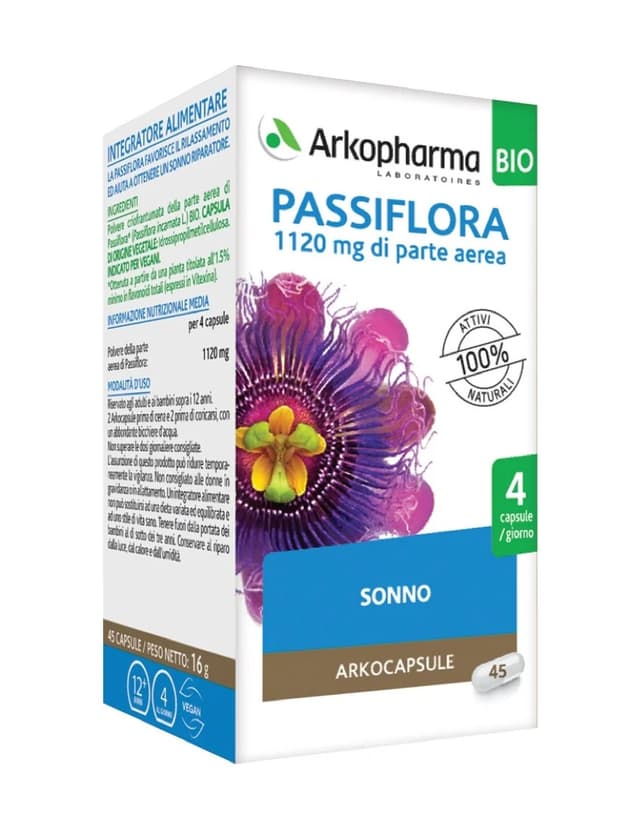 Arkocapsule Passionsblume Bio – 45 Kapseln