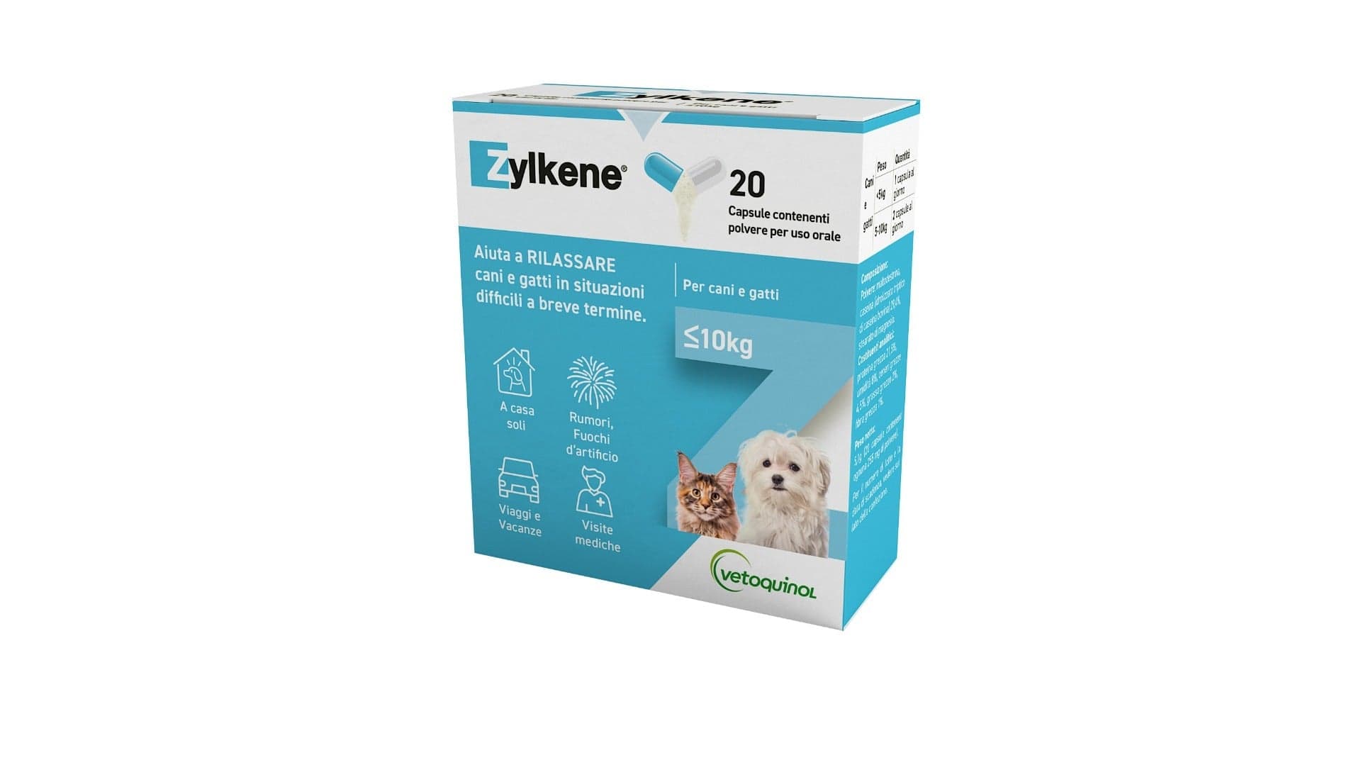 ZYLKENE 20CPS 75MG VET