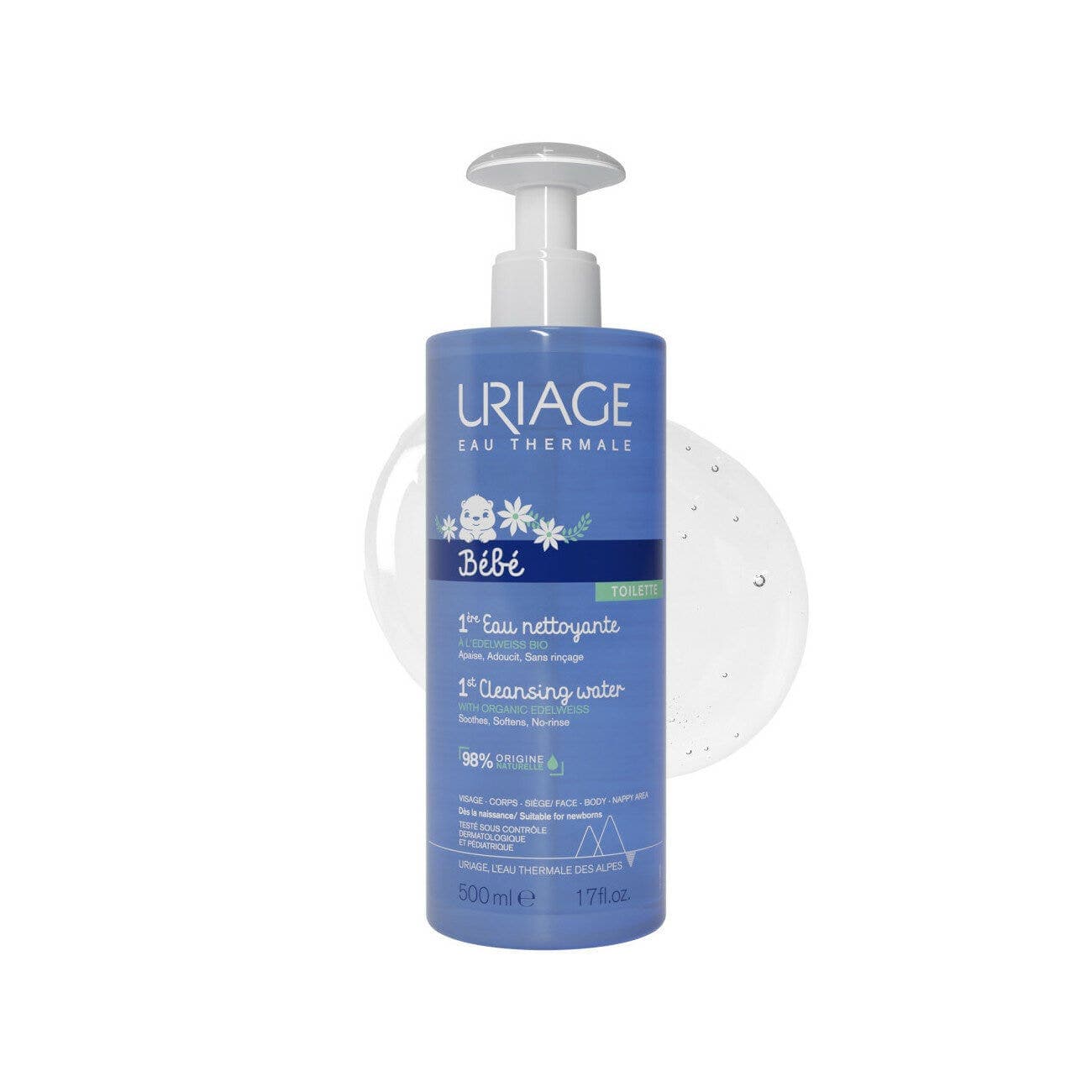 Uriage Bébé Reinigungswasser – 500 ml