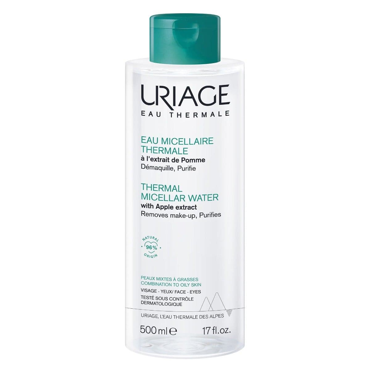 URIAGE EAU MICELLAIRE PMG 500ML