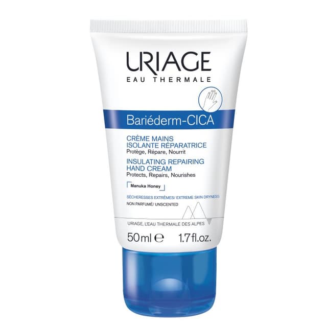 Uriage Bariéderm Handcreme – 50 ml Schutzcreme für Hände