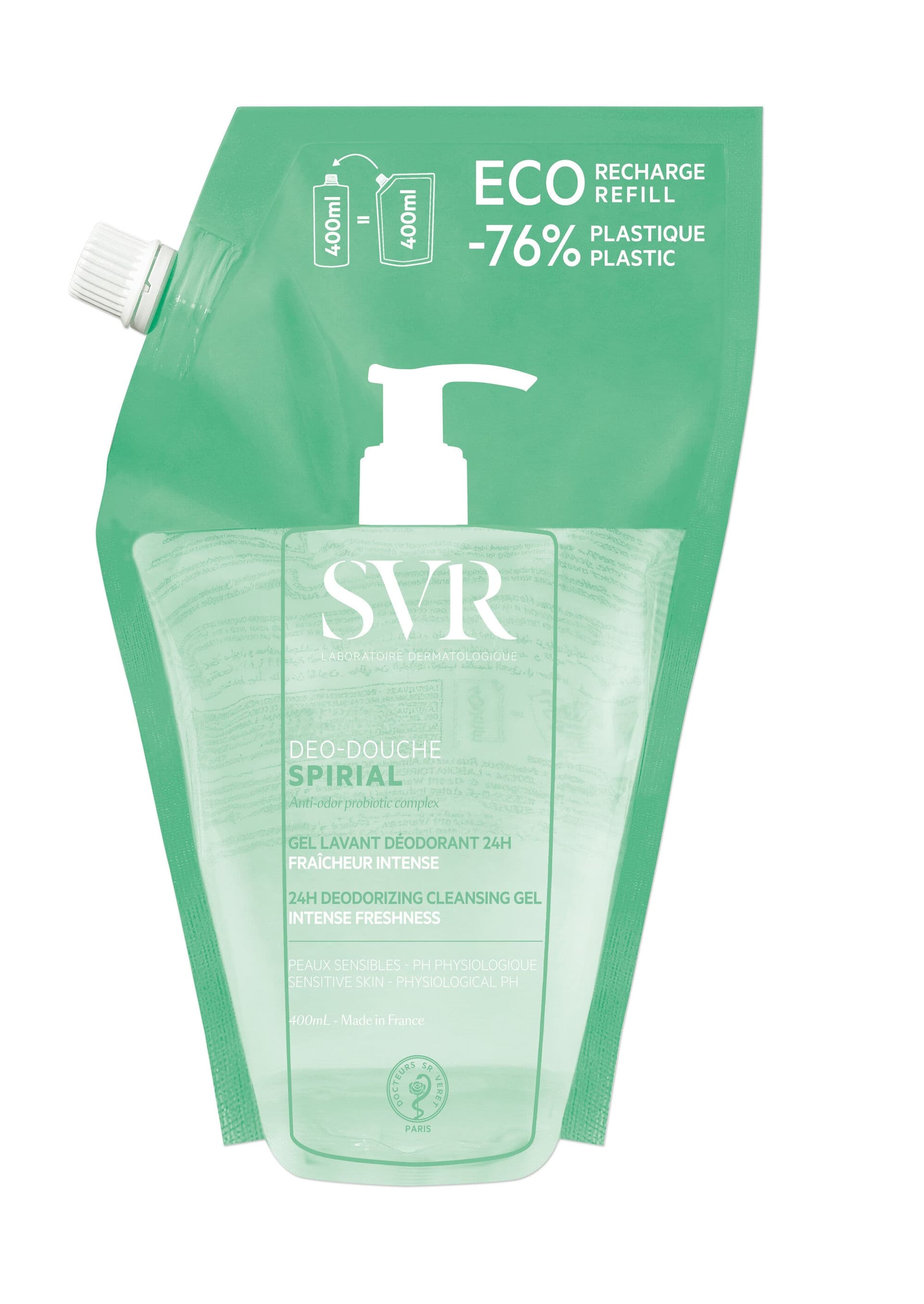 SPIRIAL DEO DOUCHE REFILL400ML