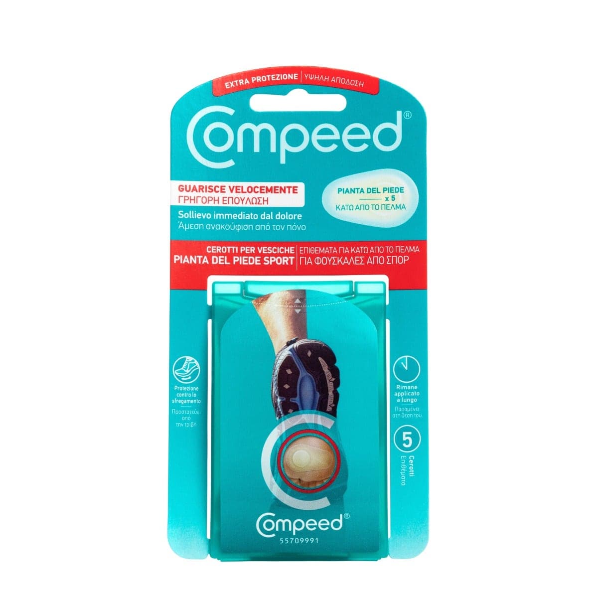 Compeed Blasenpflaster Fußsohle – 5 Stück