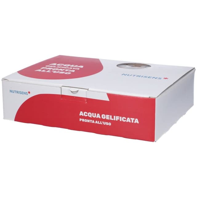 Geliertes Wasser mit Aprikose
