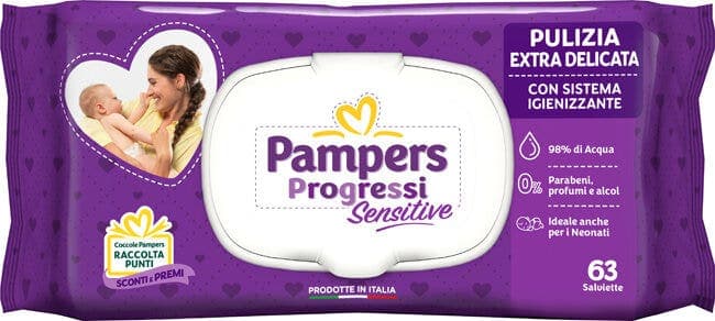 PAMPERS SALV SENS ALOE 63P 5991