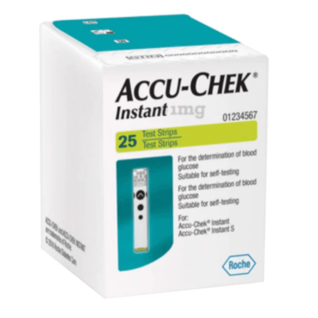 Accu-Chek Instant Teststreifen – 25 Stück