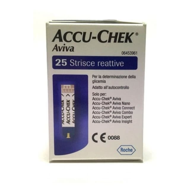 Accu-Chek Aviva – Teststreifen, 25 Stück
