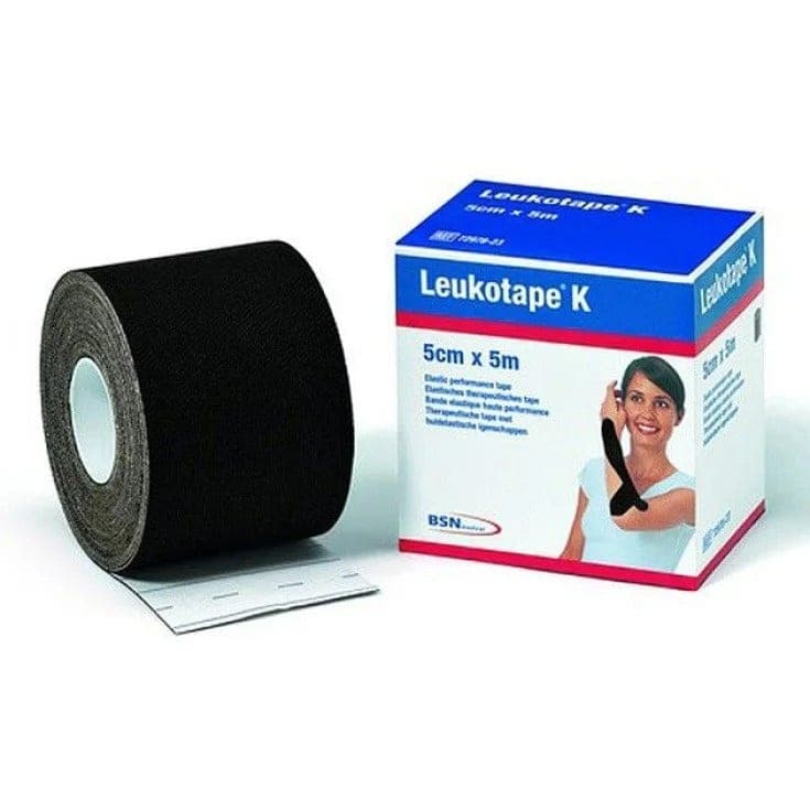 Actimove Leukotape K – 5 cm × 5 m, Schwarz