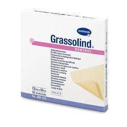 GRASSOLIND Gaze Fett – 10x10 cm (10 Stück)