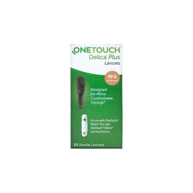 OneTouch Delica Plus Lanzetten – 25 Stück