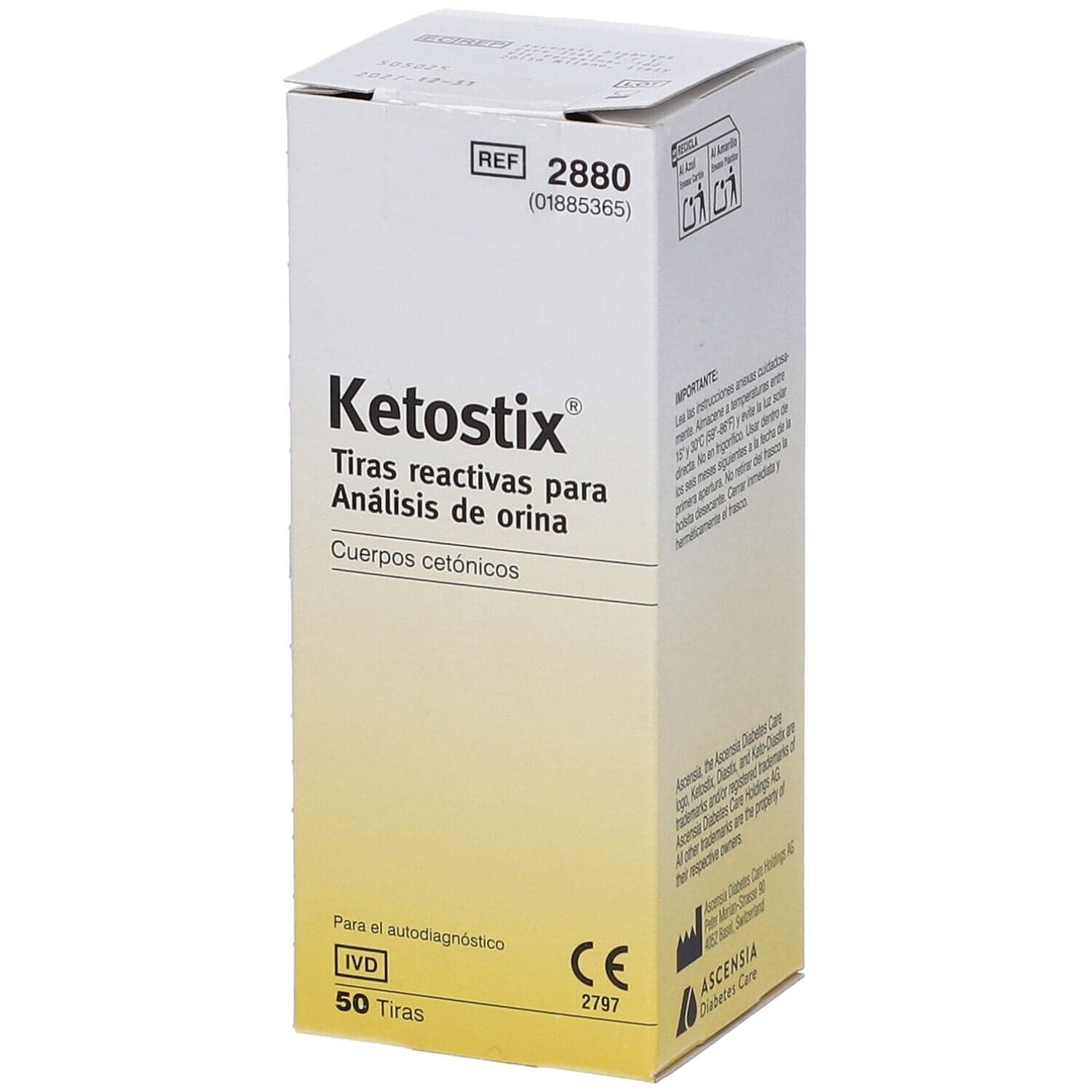 KETOSTIX-50 STRISCE 2880