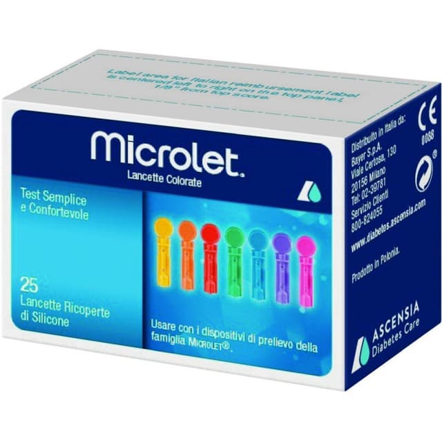 Microlet Lanzetten – 25 Stück