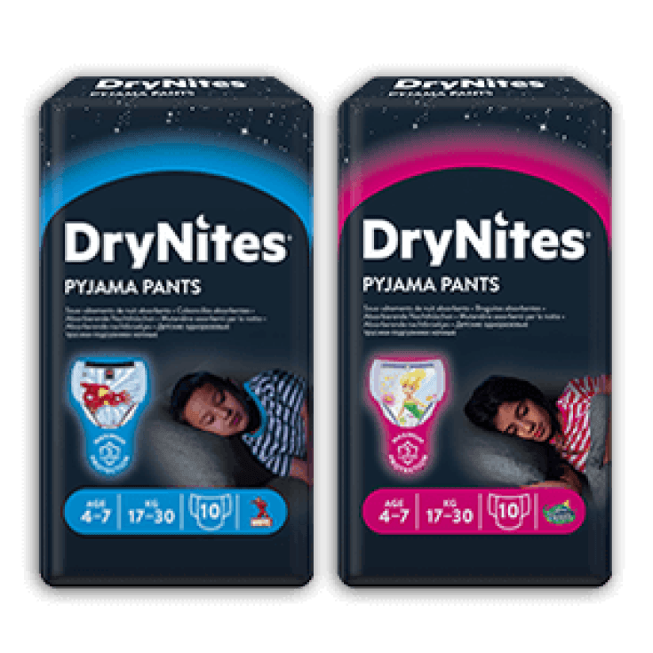 Huggies DryNites Boy – 10 Windeln (17–30 kg)