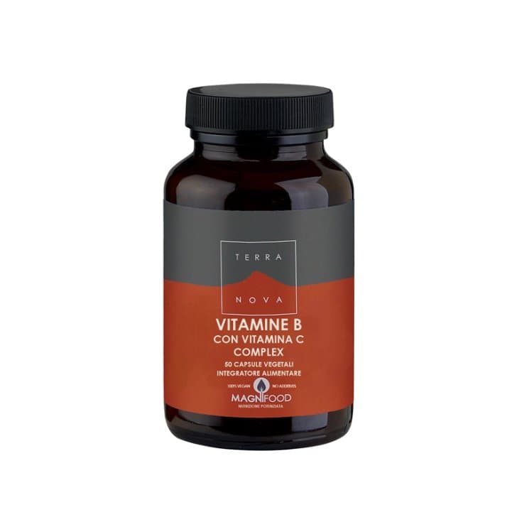 Terranova Vitamin B-Komplex + C – 50 Kapseln