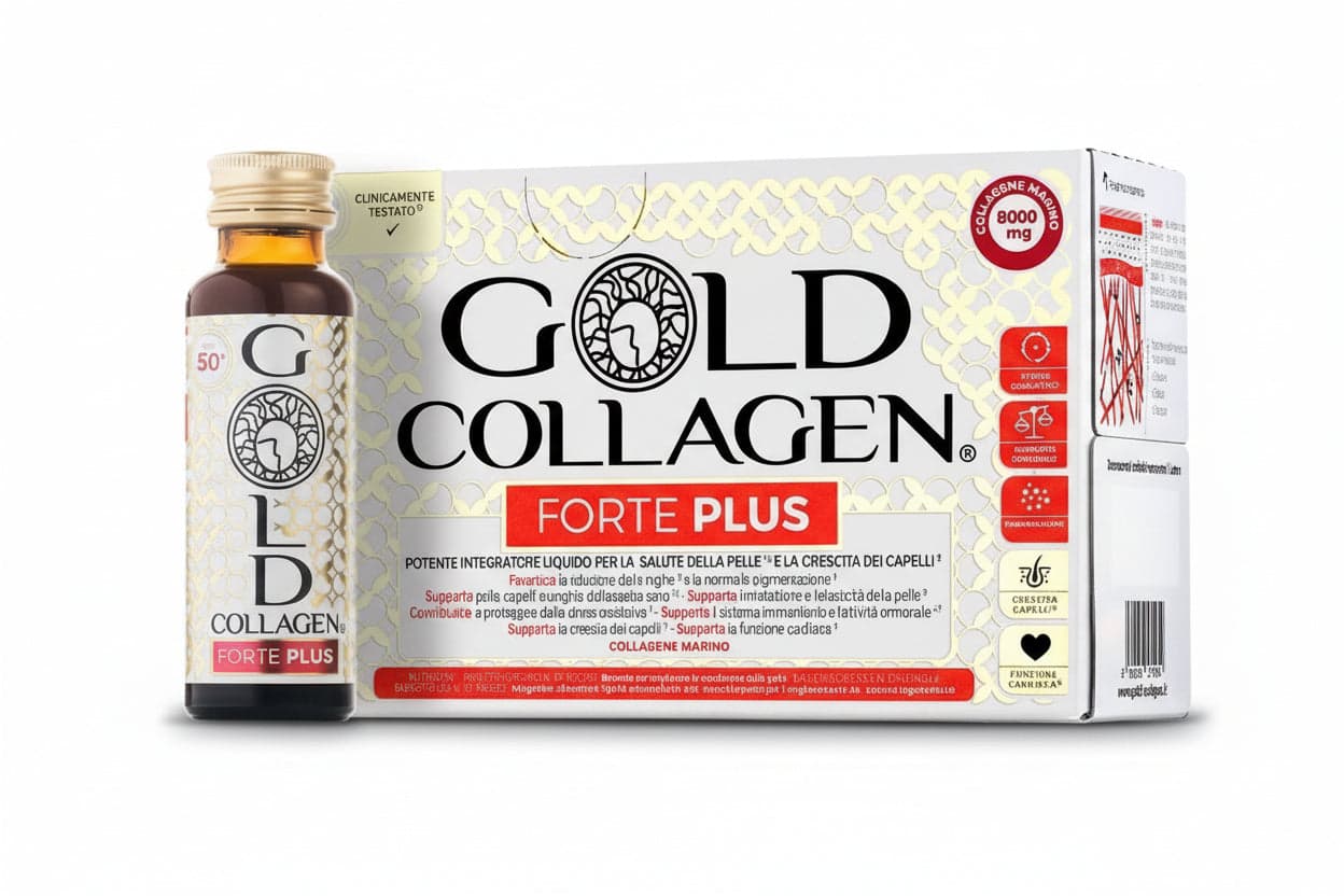 Gold Collagen Forte Plus – 10 Ampullen