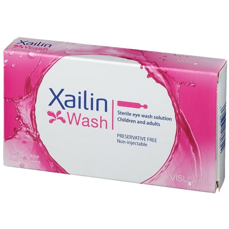 Xailin Wash Sterile Augenlösung 20 Fläschchen