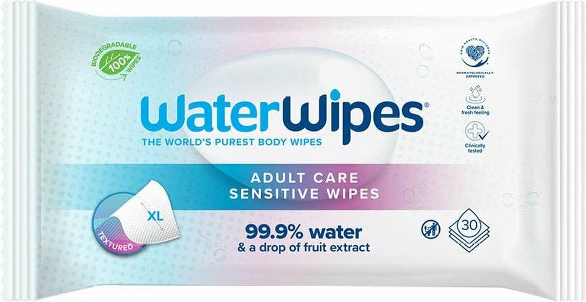WATERWIPES ADULT SALV 30PZ