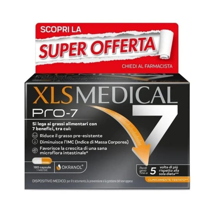 XLS Medical Pro 7 – 180 Kapseln (Reisepak)