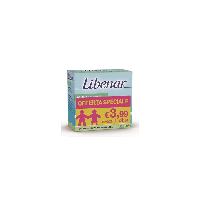 Libenar Isotonische Nasenampullen – 15 Ampullen à 5 ml