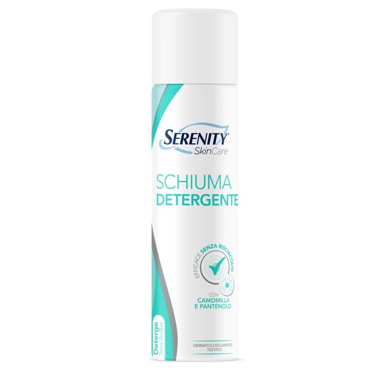 SERENITY SKIN CARE SCHIUMA DET