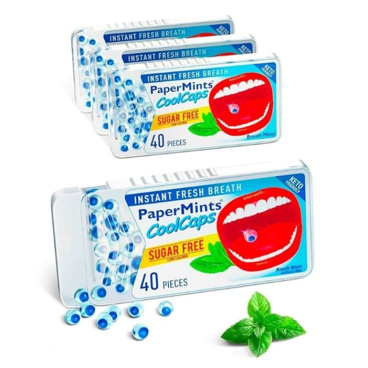 Cool Caps Sugar Free – 40 zuckerfreie Bonbons