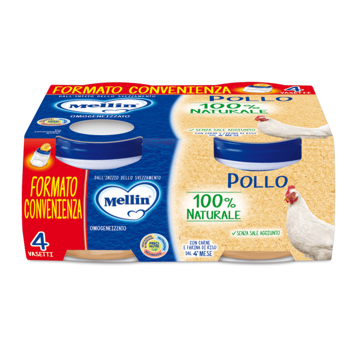 Mellin Omo Huhn – 4 x 80 g Babybrei