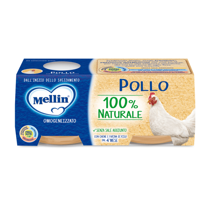 Mellin Omo Huhn – 2 x 80 g Babybrei