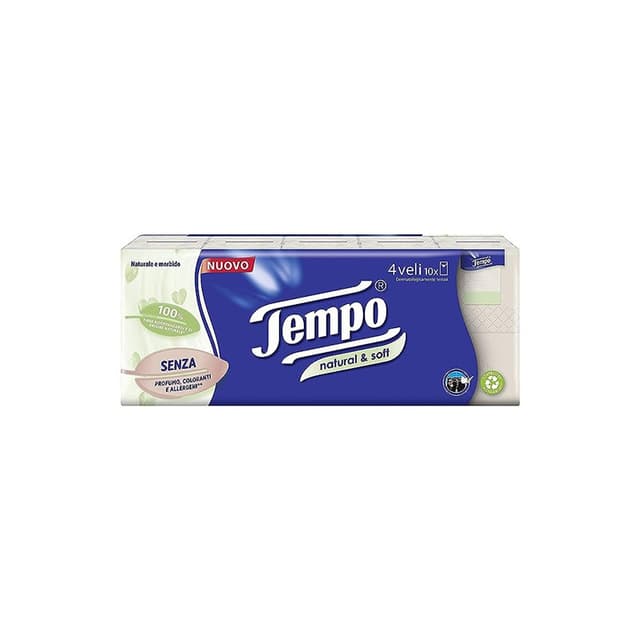 TEMPO FAZZ NATURALESOFT 10PZ