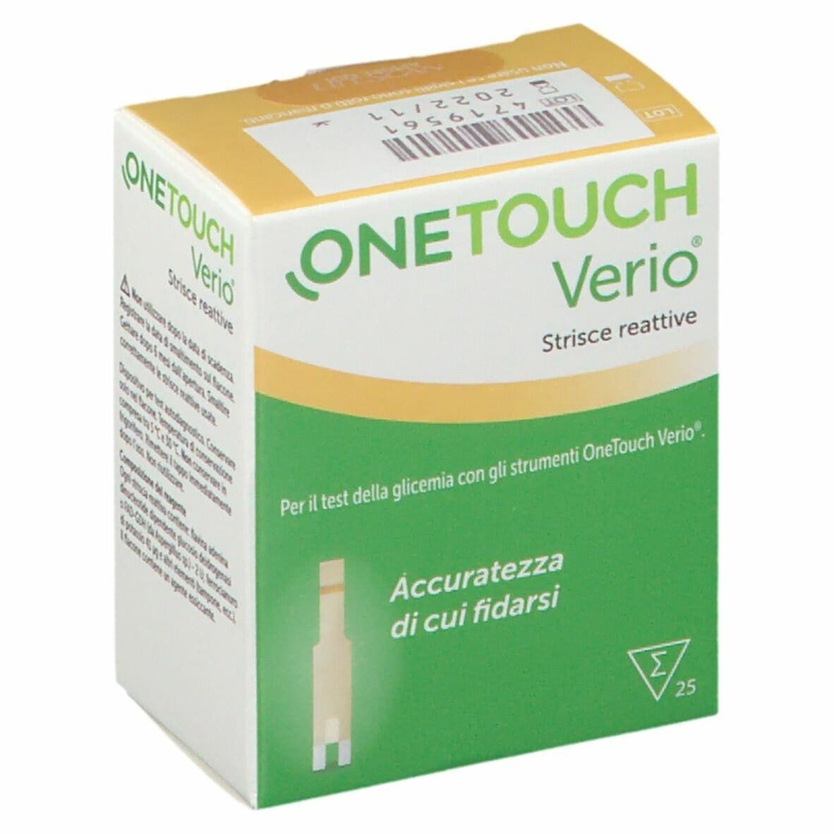 ONETOUCH VERIO STR REAT DOM 25P
