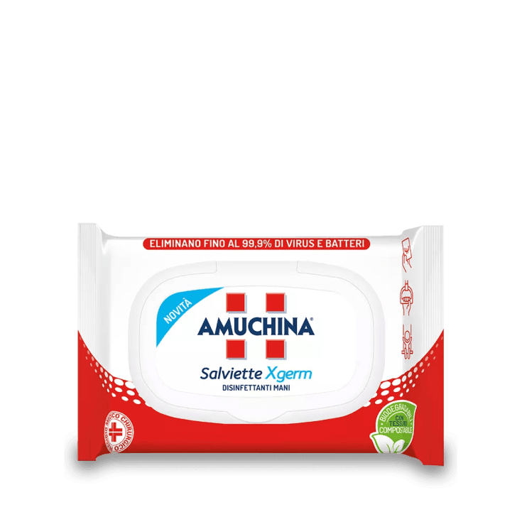 Amuchina X-Germ Tücher – 20 Stück