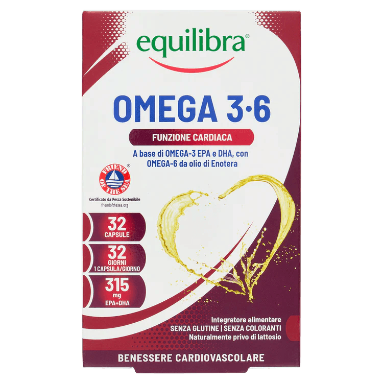 Equilibra Omega 3-6 – 32 Dragees