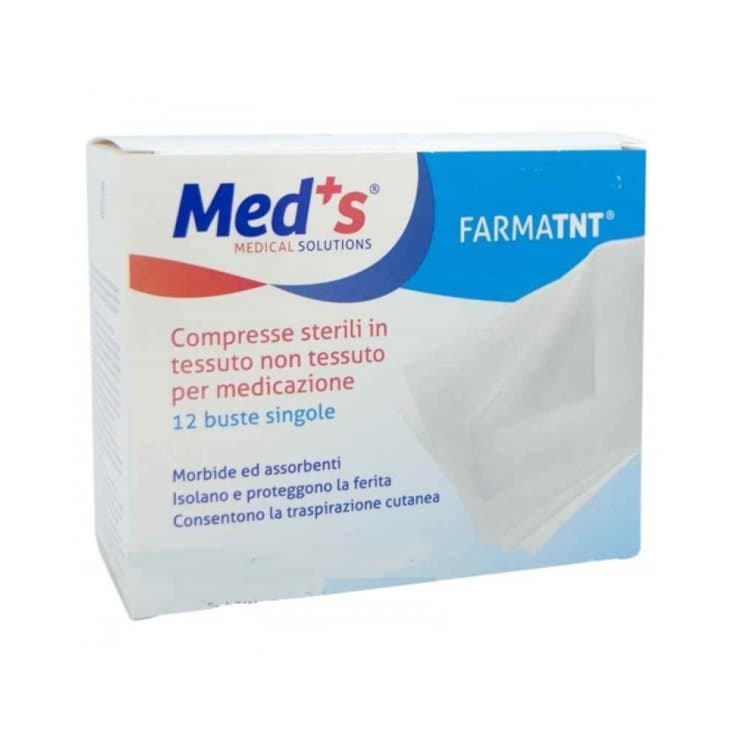 MEDS TNT ST – 10×10 cm, 12 Stück Wundpflaster