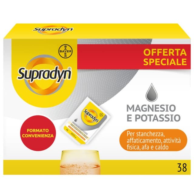 Supradyn Magnesium + Kalium – 38 Beutel