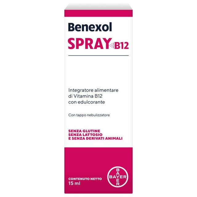 Benexol Spray B12 – 15 ml Sprühflasche